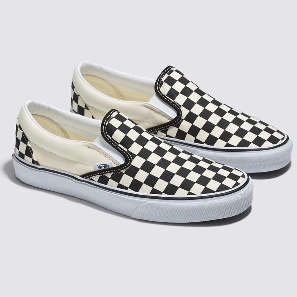 Vans Classic Slip On Checkerboard Shoes